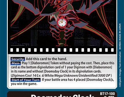 Doomsday Clock [BT17-100] [Secret Crisis] Online Sale