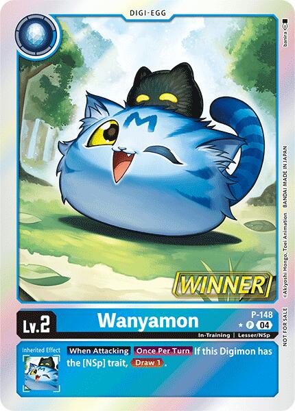 Wanyamon [P-148] (Store Tournament 2024 Jul. – Sep. Winner Pack) [Promotional Cards] For Sale