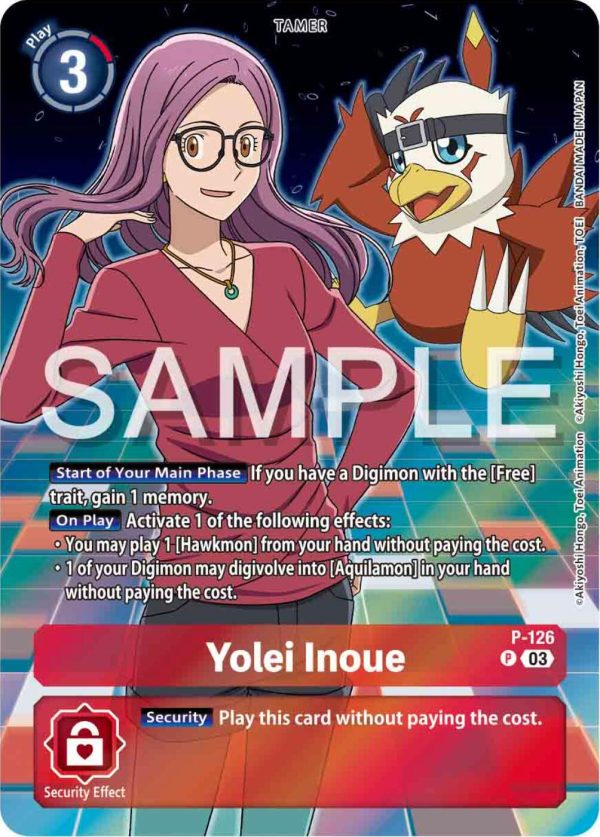 Yolei Inoue [P-126] (Digimon Adventure 02: The Beginning Set) [Promotional Cards] on Sale