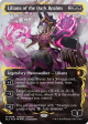 Liliana of the Dark Realms (Borderless) (Raised Foil) [Bloomburrow Commander] Sale