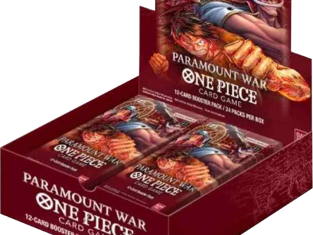 One Piece Card Game - Paramount War (OP-02) Booster Box For Discount