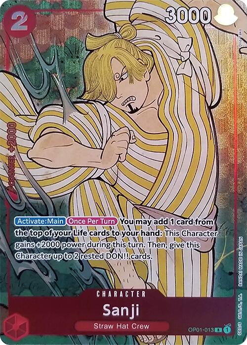 Sanji (English Version 1st Anniversary Set) [One Piece Promotion Cards] Online now