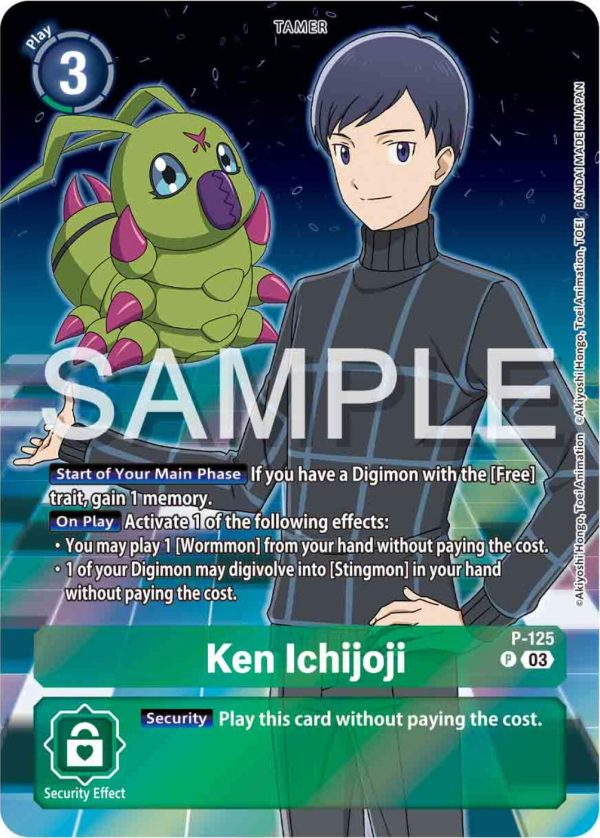 Ken Ichijoji [P-125] (Digimon Adventure 02: The Beginning Set) [Promotional Cards] For Discount