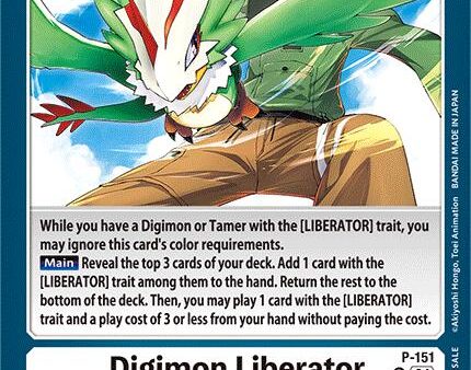 Digimon Liberator [P-151] (Store Tournament 2024 Jul. – Sep. Participation Pack) [Promotional Cards] Online Sale