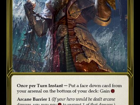 Trench of Sunken Treasure (Golden) [FAB125] (Promo)  Cold Foil Online Sale