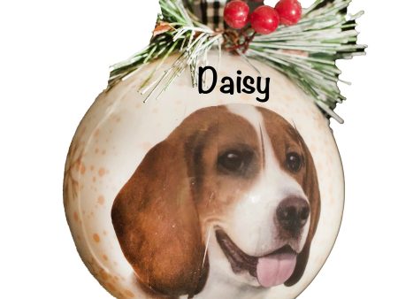 Beagle Personalized Ornament Online