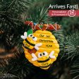 Honey Bees Couple Christmas Ornament Sale