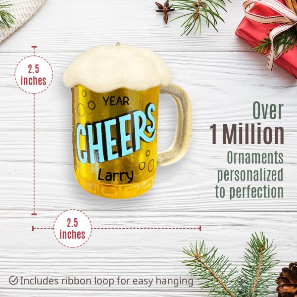 Beer Mug Christmas Ornament Online Sale