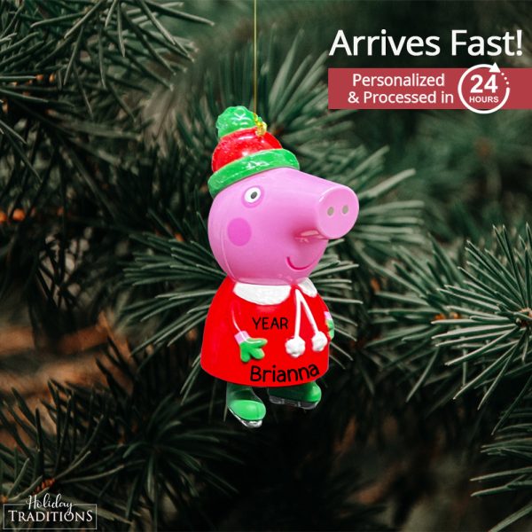 Peppa Pig Christmas Ornament Online Sale