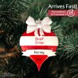 Best Boss Red Personalized Ornament Discount