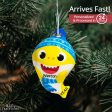 Baby Shark Winter Christmas Ornament Online now