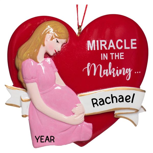 Expecting Mommy Personalized Ornament Online Hot Sale