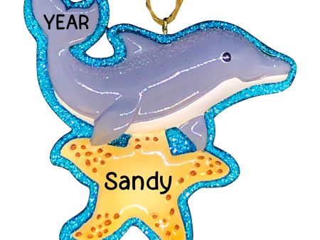 Dolphin Beach Personalized Ornament Hot on Sale