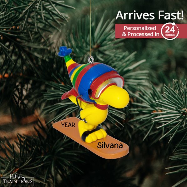 Peanuts Woodstock Personalized Ornament Sale