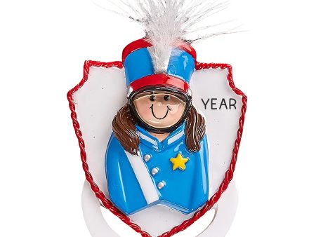 Marching Band Girl Christmas Ornament Hot on Sale