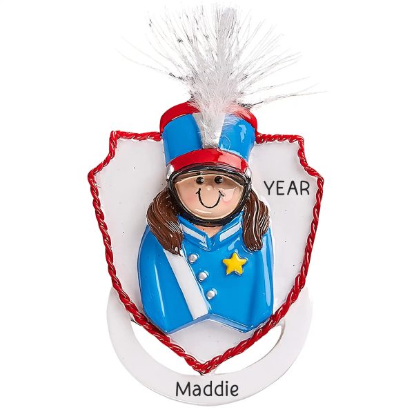 Marching Band Girl Christmas Ornament Hot on Sale