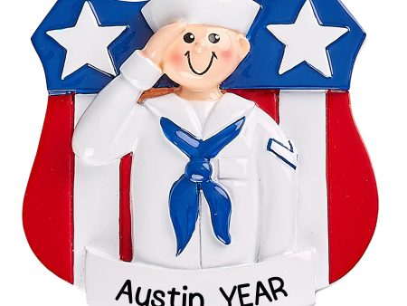 Navy Military Christmas Ornament Online Hot Sale