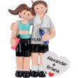 Workout Couple Christmas Ornament Online Hot Sale