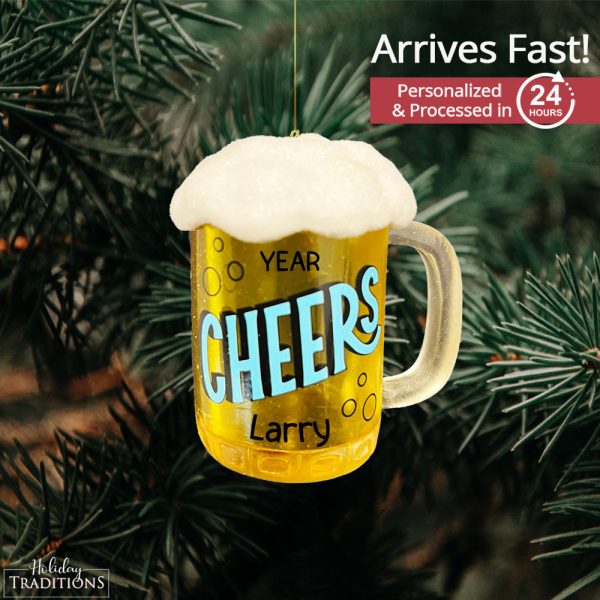 Beer Mug Christmas Ornament Online Sale