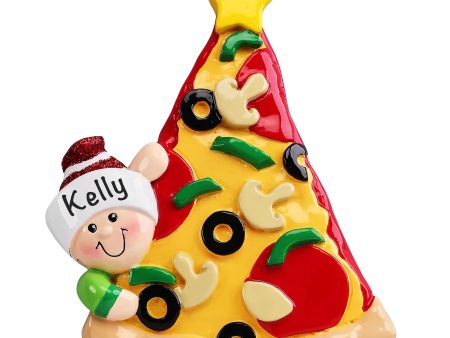 Pizza Lover Christmas Ornament Cheap