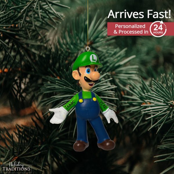 Nintendo Luigi Christmas Ornament Fashion