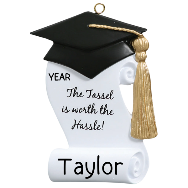 Graduation Cap Christmas Ornament Online now