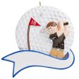 Golfer Swing Guy Christmas Ornament Hot on Sale