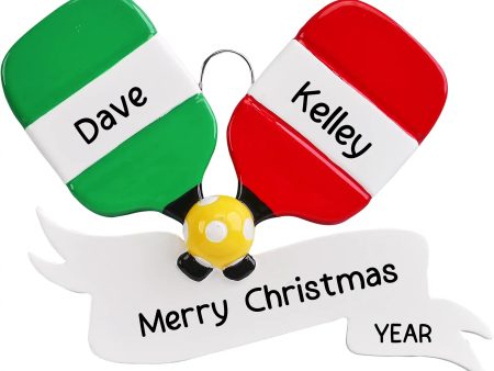 Pickleball Personalized Ornament Online now