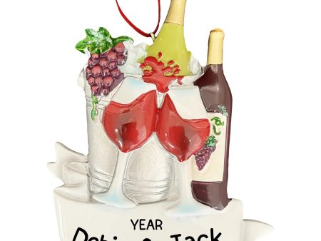 Wine Lover Christmas Ornament For Cheap