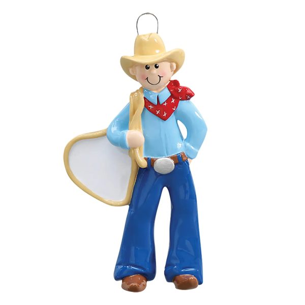 Cowboy Rodeo Christmas Ornament For Sale