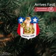 Army USA Christmas Ornament Online now