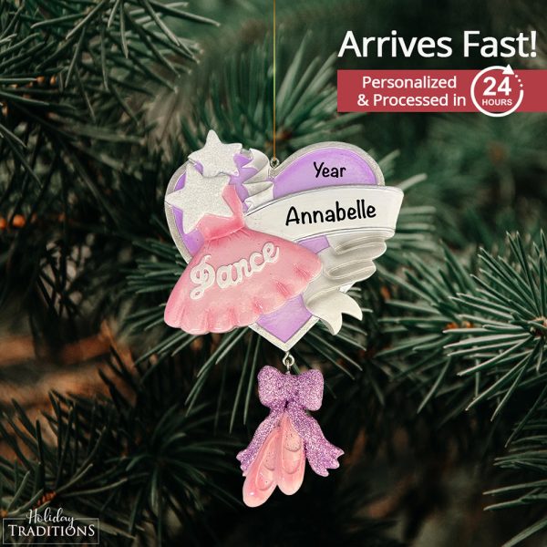 Dance Christmas Ornament - Ballerina Hot on Sale