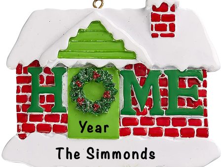 Home Sweet Home Personalized Ornament Sale