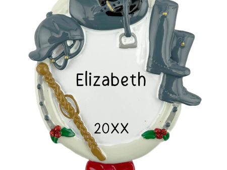 Equestrian Horse Riding Personalized Ornament Online