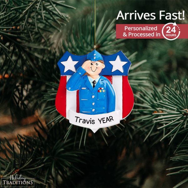 Air Force USA Christmas Ornament For Sale