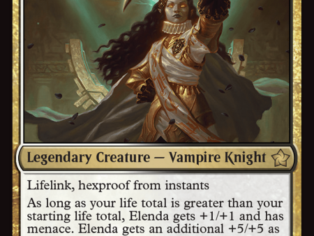 Elenda, Saint of Dusk (FDN-119) - Foundations Foil [Rare] Fashion