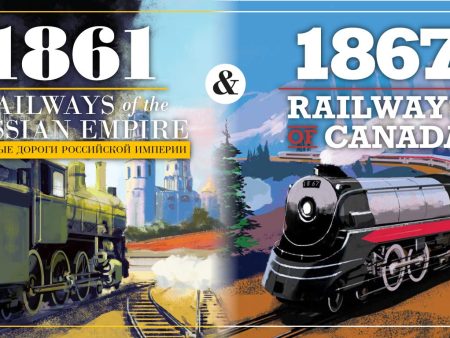 1861: Railways of the Russian Empire & 1867: Railways of Canada Supply