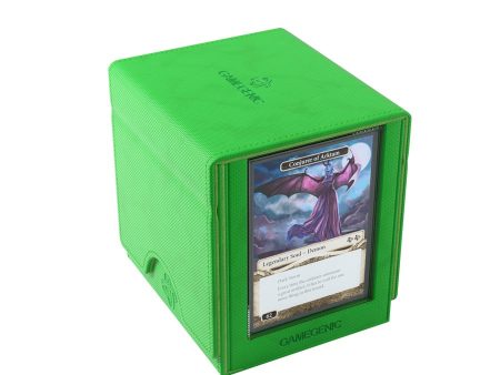 Gamegenic: Sidekick Pro XL Deck Box - Green (100ct) Discount