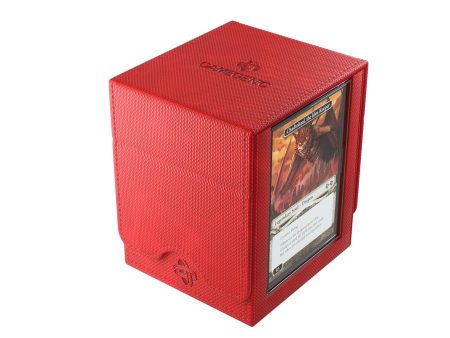 Gamegenic: Squire Plus XL Deck Box - Red (100ct) Online