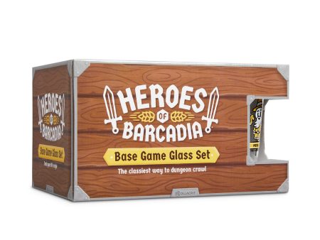 Heroes of Barcadia Base Game Glass Set *PRE-ORDER* Supply