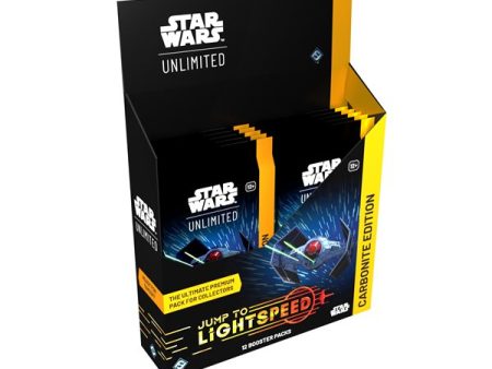 Star Wars: Unlimited:Jump to Lightspeed Carbonite Box *PRE-ORDER* Sale