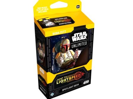 Star Wars: Unlimited:Jump to Lightspeed Spotlight Deck - Boba Fett *PRE-ORDER* Online Sale