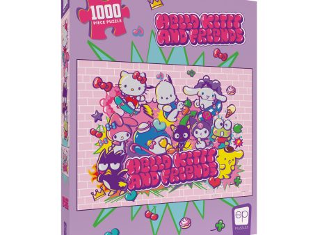 Puzzle - USAopoly - Hello Kitty® & Friends  Tokyo Skate  (1000 Pieces) *PRE-ORDER* For Sale