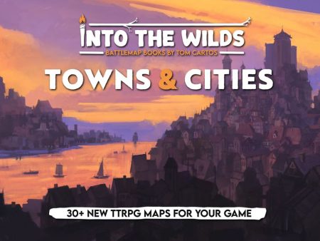 Into the Wilds Battlemap Books - Towns & Cities *PRE-ORDER* Discount