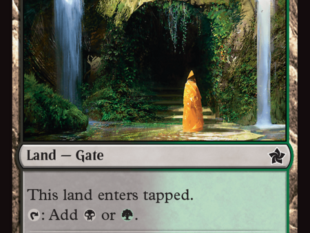 Golgari Guildgate (FDN-689) - Foundations [Common] Discount