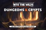 Into the Wilds Battlemap Books - Dungeons & Crypts *PRE-ORDER* on Sale