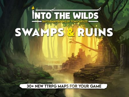 Into the Wilds Battlemap Books - Swamps & Ruins *PRE-ORDER* Online Sale