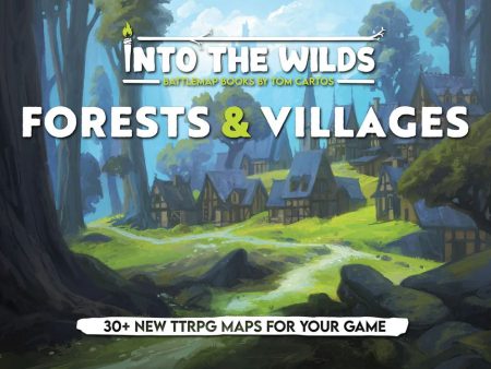 Into the Wilds Battlemap Books - Forests & Villages *PRE-ORDER* For Cheap