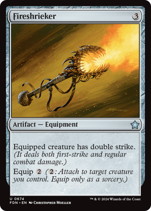 Fireshrieker (FDN-674) - Foundations [Uncommon] For Sale