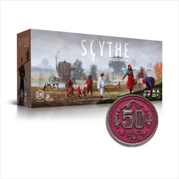 Moedas & Co Coin Set - Scythe: Invaders from Afar Online now